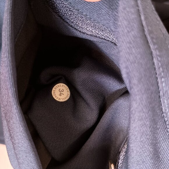 Lululemon ABC Slim Fit Warpstreme 5-Pocket Men's 34 Blue Performance Pants - Picture 10 of 11